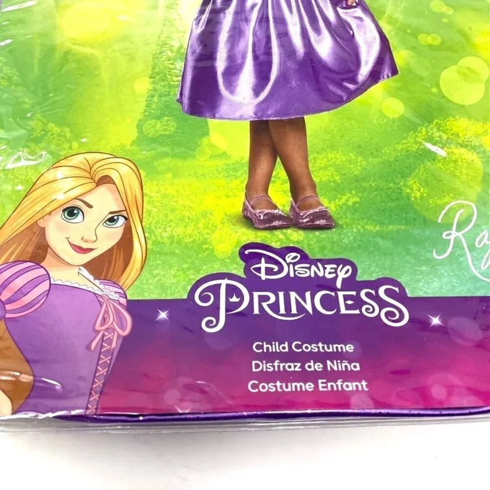 Disguise Disney Princess Rapunzel Sz 3-4T Dress with Character Cameo